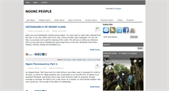 Desktop Screenshot of ngonipeople.com